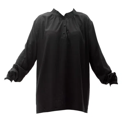 Maison Bogomil Women's Black Over Blouse