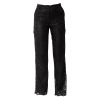 Maison Bogomil Women's Elegant Black Trousers With A Straight Silhouette And A High Waist In Black