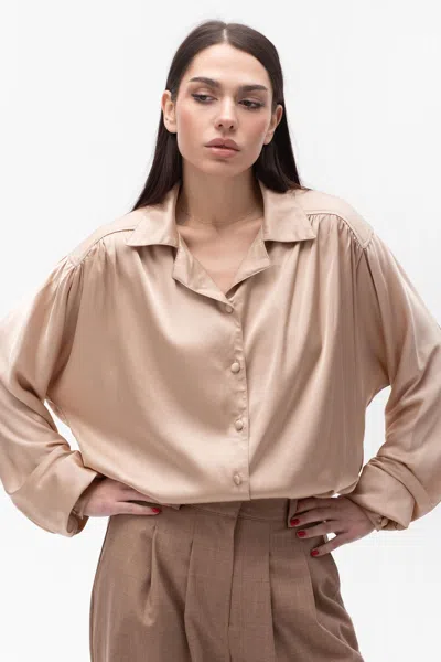 Maison Bogomil Women's Gold Gaucho Blouse