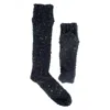 Maison Bogomil Women's Long Knit Socks -black In Black