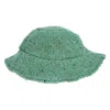 Maison Bogomil Women's Mélange Bucket Hat - Multicolor In Green