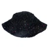 Maison Bogomil Women's Mélange Bucket Hat - Multicolor/black In Black
