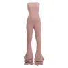 Maison Bogomil Women's Pink / Purple Knit Bodycon Jumpsuit In Pink/purple