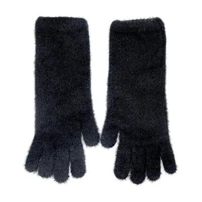 Maison Bogomil Women's Relaxed-fit Knit Gloves -black