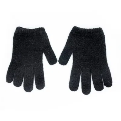Maison Bogomil Women's Sparkly Short Gloves - Black