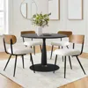 Maison Boucle 5-piece Round Dining Set For 4- In Multi
