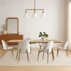 Maison Boucle 7-piece Extendable Dining Table Set For 6 For Dining Room- In Multi