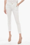 Maison Clochard Urban Forest Cotton Mallard Chino Pants With Cuffed Hem