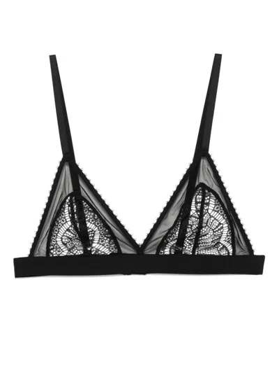 Maison Close Accroche Cœur Bra In Black