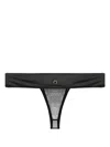 Maison Close Chambre Noire Thong In Black