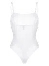 Maison Close Corps À Corps Body String In White