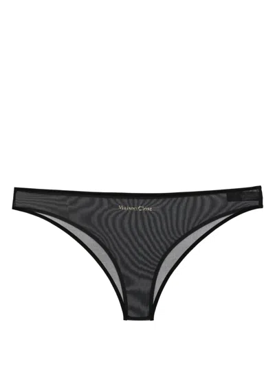 Maison Close Double Sens Briefs In Black