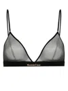 Maison Close Double Sens Triangle Bra In Black
