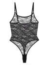 Maison Close Flashback Bodysuit In Black