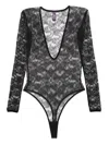 Maison Close Flashback Bodysuit In Black