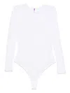Maison Close Flashback Bodysuit In White