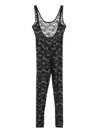 Maison Close Flashback Jumpsuit In Black