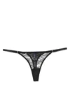 Maison Close Flashback Mini Thong In Black