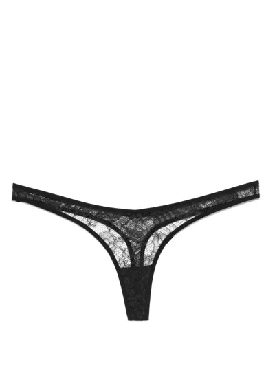 Maison Close Flashback Thong In Black