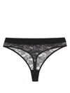 Maison Close Flashback Thong In Black