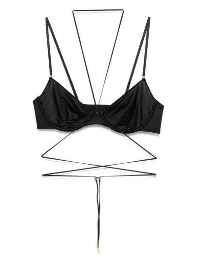 Maison Close French Kiss Bra In Black