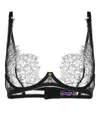 Maison Close Inspiration Divine Floral-lace Bra In Black