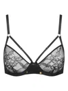 Maison Close Jeux Magnétiques Lace Balconette Bra In Black