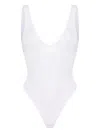 Maison Close La Femme Amazone Bodysuit In 白色