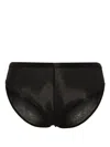 Maison Close La Femme Amazone Mini Shorts In 黑色