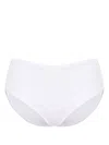 Maison Close La Femme Amazone Mini Shorts In White