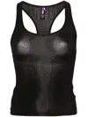 Maison Close La Femme Amazone Racerback Tank Top In Black