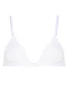 Maison Close La Femme Amazone Triangle Bra In White