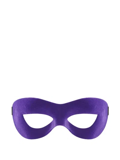 Maison Close L'anonyme Mask Lingerie Accessory In Purple