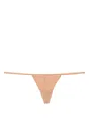 Maison Close Le Petit Secret Micro Thong In Neutrals