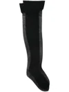 Maison Close Les Coquetteries Stockings In Black