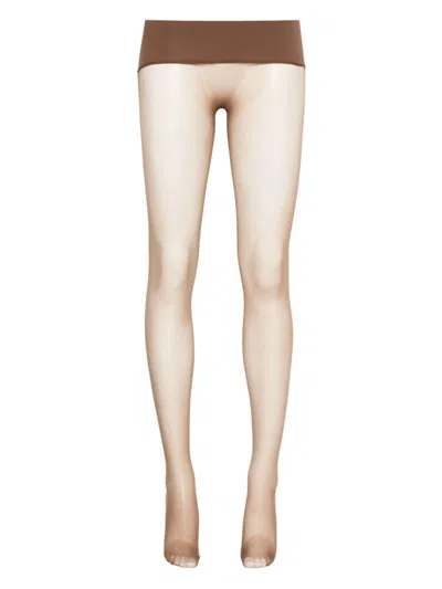 Maison Close Les Coquetteries Tights In Brown