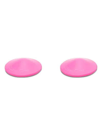 Maison Close Logo-engraved Nipple Covers In Pink