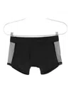Maison Close Mesh-panel Tulle Boxers In Black