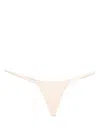 Maison Close Micro String Thong In Neutrals