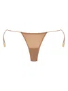 Maison Close Mini Thong In Brown