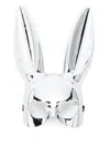 Maison Close Mirror Bunny Mask In Silver