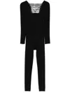 Maison Close Nuit Infinie Jumpsuit In Black