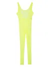 Maison Close Open-back Catsuit In 黄色