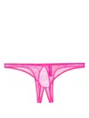 Maison Close Open Briefs In 粉色