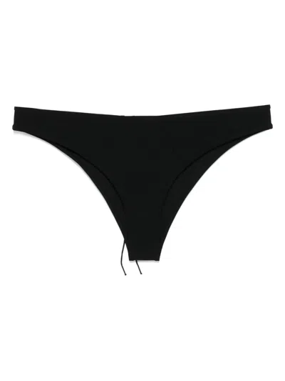Maison Close Open Panty Briefs In Black