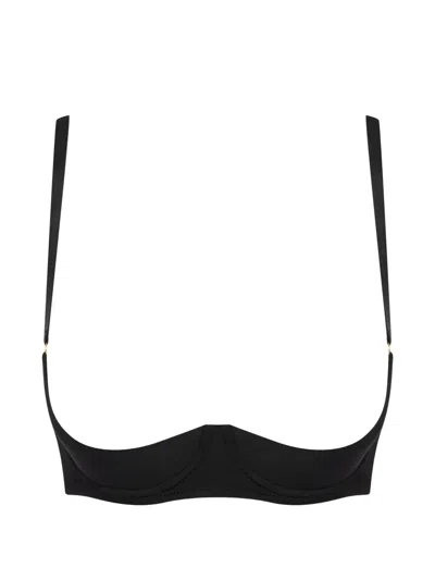 Maison Close Ouvert Bra In Black