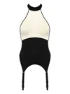 Maison Close Pure Tentation Bodysuit In Black