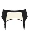 Maison Close Pure Tentation Garter Belt In Black