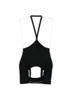 Maison Close Pure Tentation Skirted Harness Bodysuit In Black