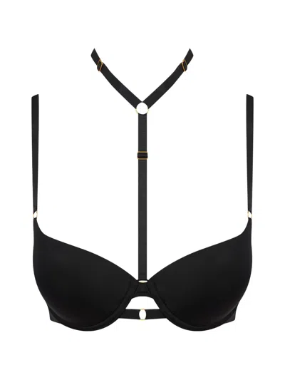 Maison Close Push-up Bra In Black